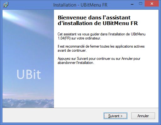 UBitMenu logiciel gratuit qui permet d'afficher le menu classique (classic) de microsoft office 2003 avec les versions 2007 2010 2013 2016