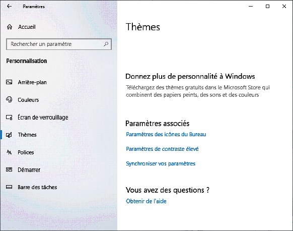 Ajouter l'icone poste de travail sur le bureau Windows 10 - webinfotuto