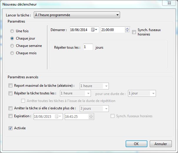 Arrt programm de windows - tche planifie - 7 - xp - webinfotuto